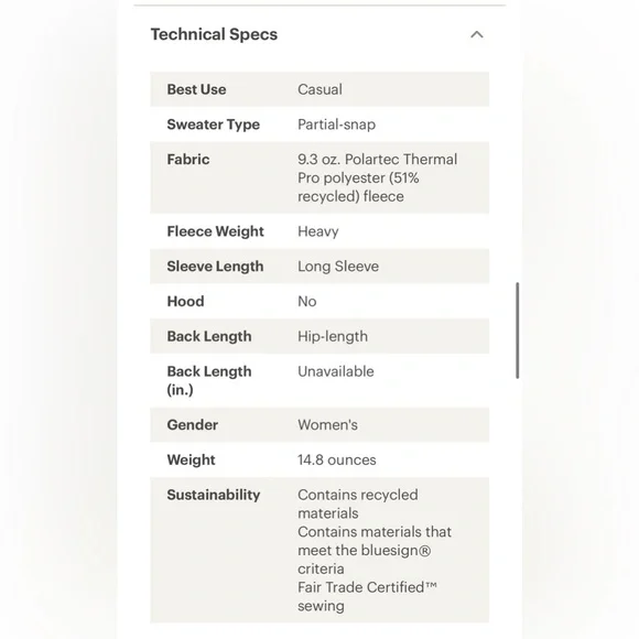 Patagonia women’s Re-Tool Snap-T Pullover sz M - Picture 6 of 7